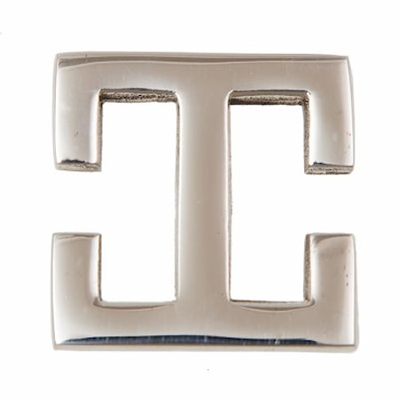 Knopp Greek Key Forniklet Messing