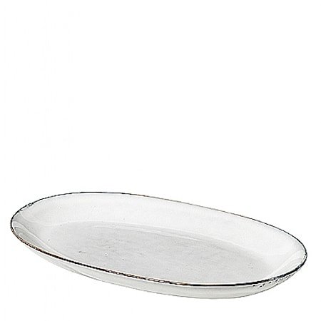 Fat Oval L Nordic Sand Steingods, W17X30 CM