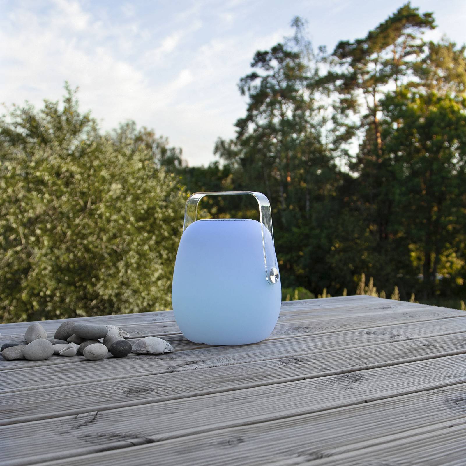 LED-dekolampe 362-82 Bluetooth-høyttaler, håndtak