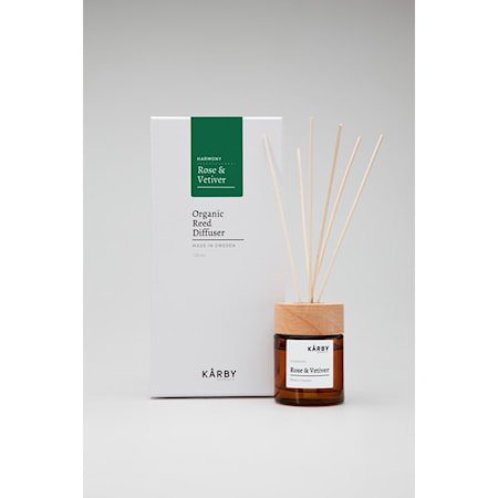 Kårby Organics Rose & Vetiver – Reed Dif
