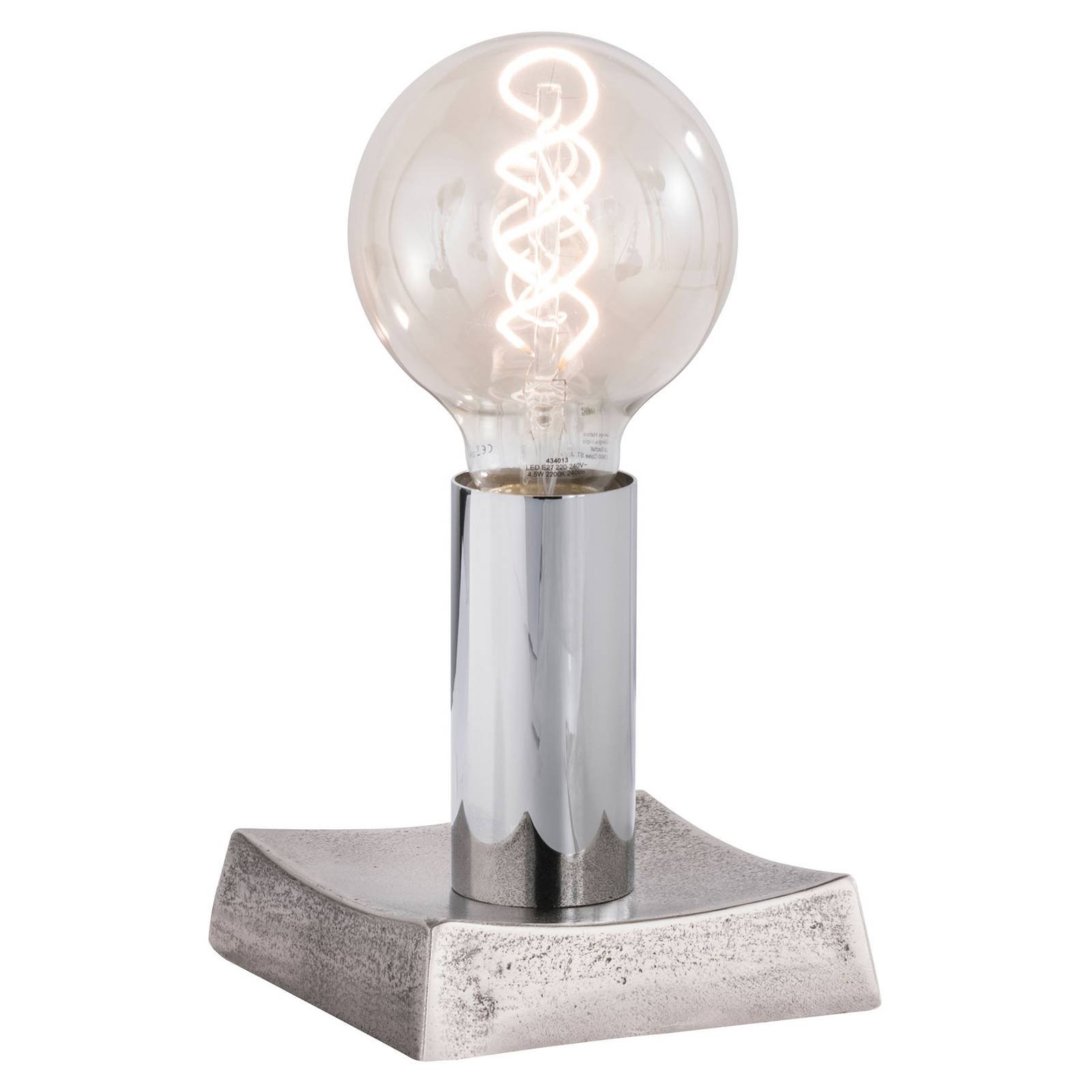 Bordlampe Valence med kantet fot
