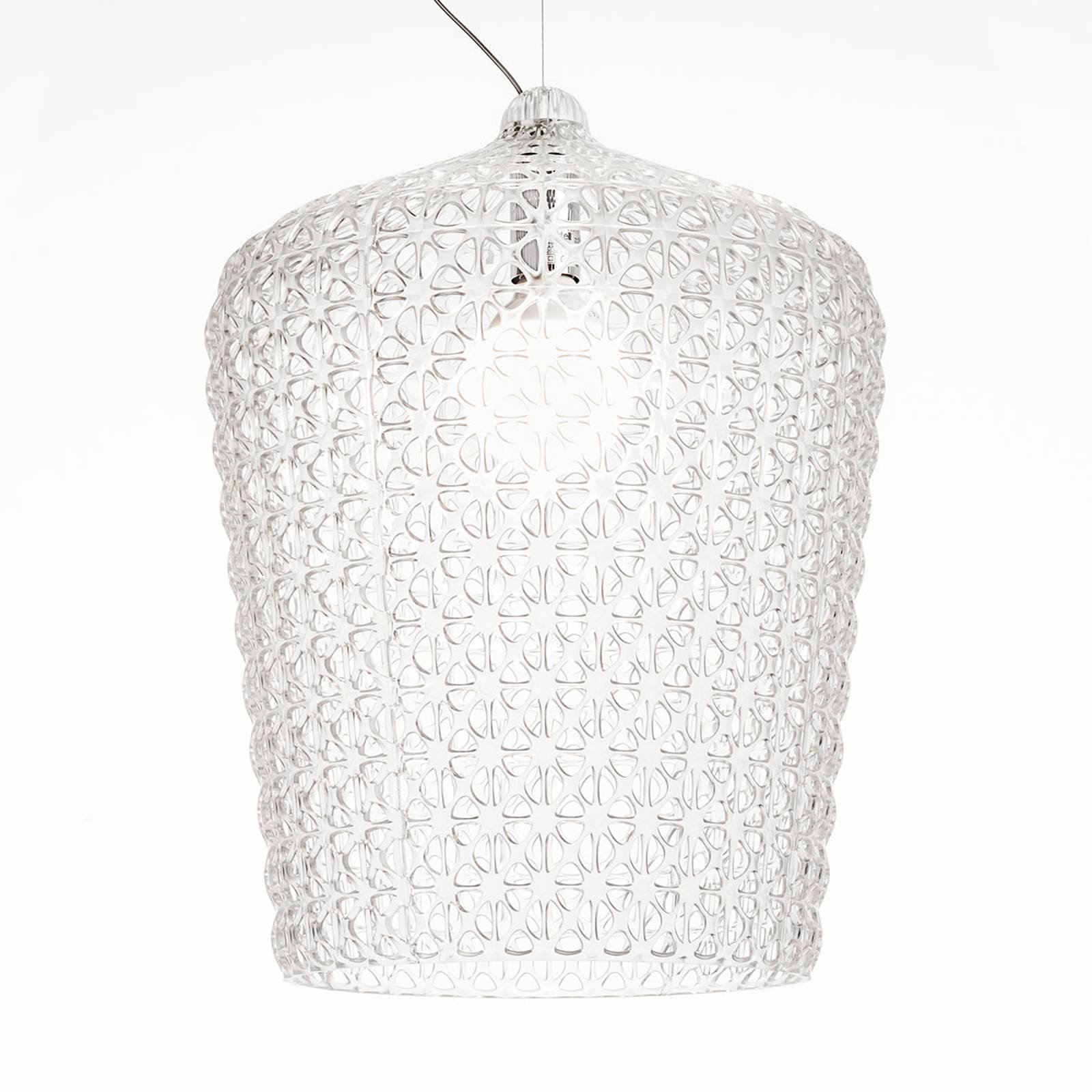 Design pendellampen Kabuki, transparent