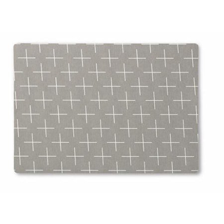 Antic Cross Bordbrikke 30x45 cm Dove/hvit