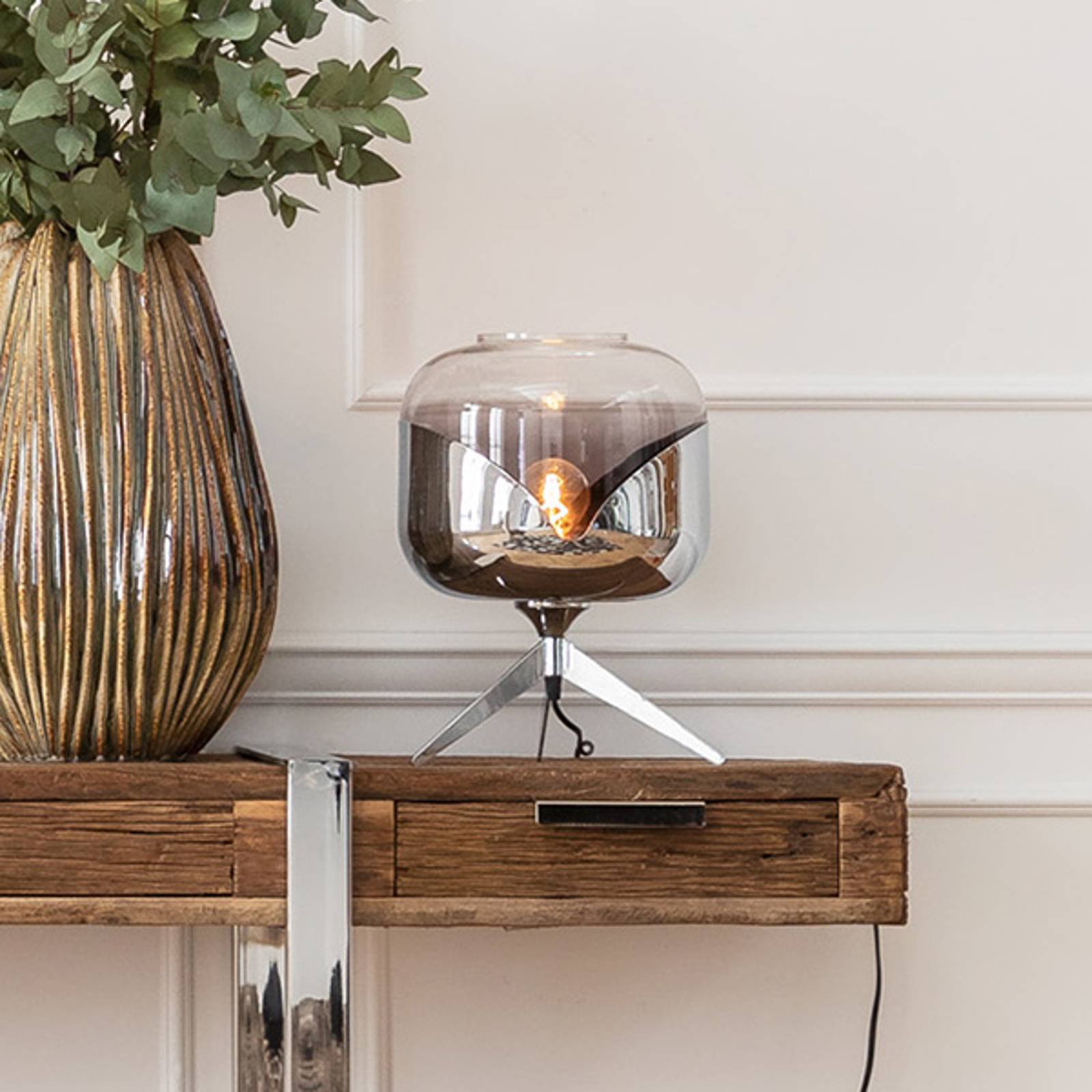 KARE Chrome Goblet Ball bordlampe
