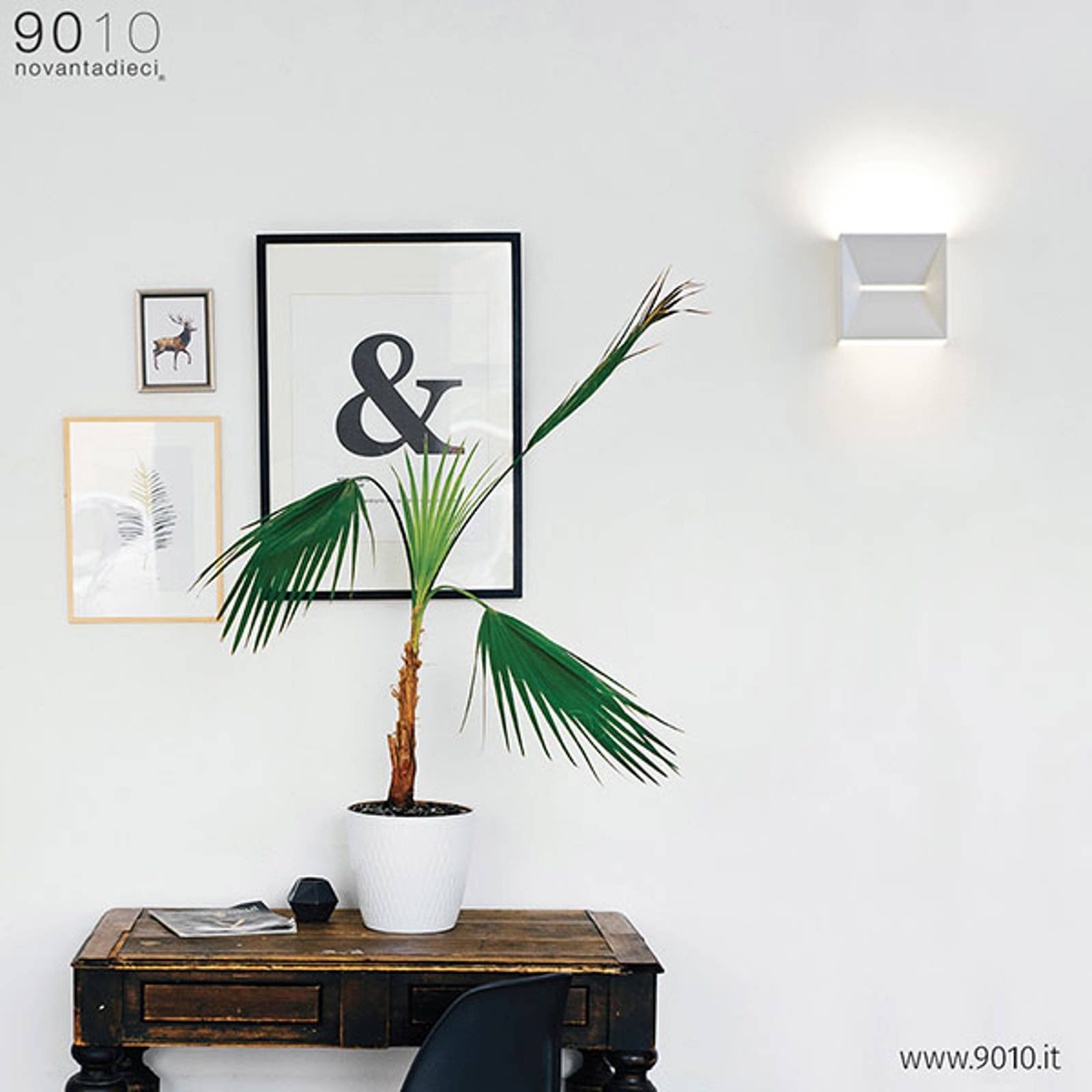 LED-designer-vegglampe 2511, 2 700 K, dimbar