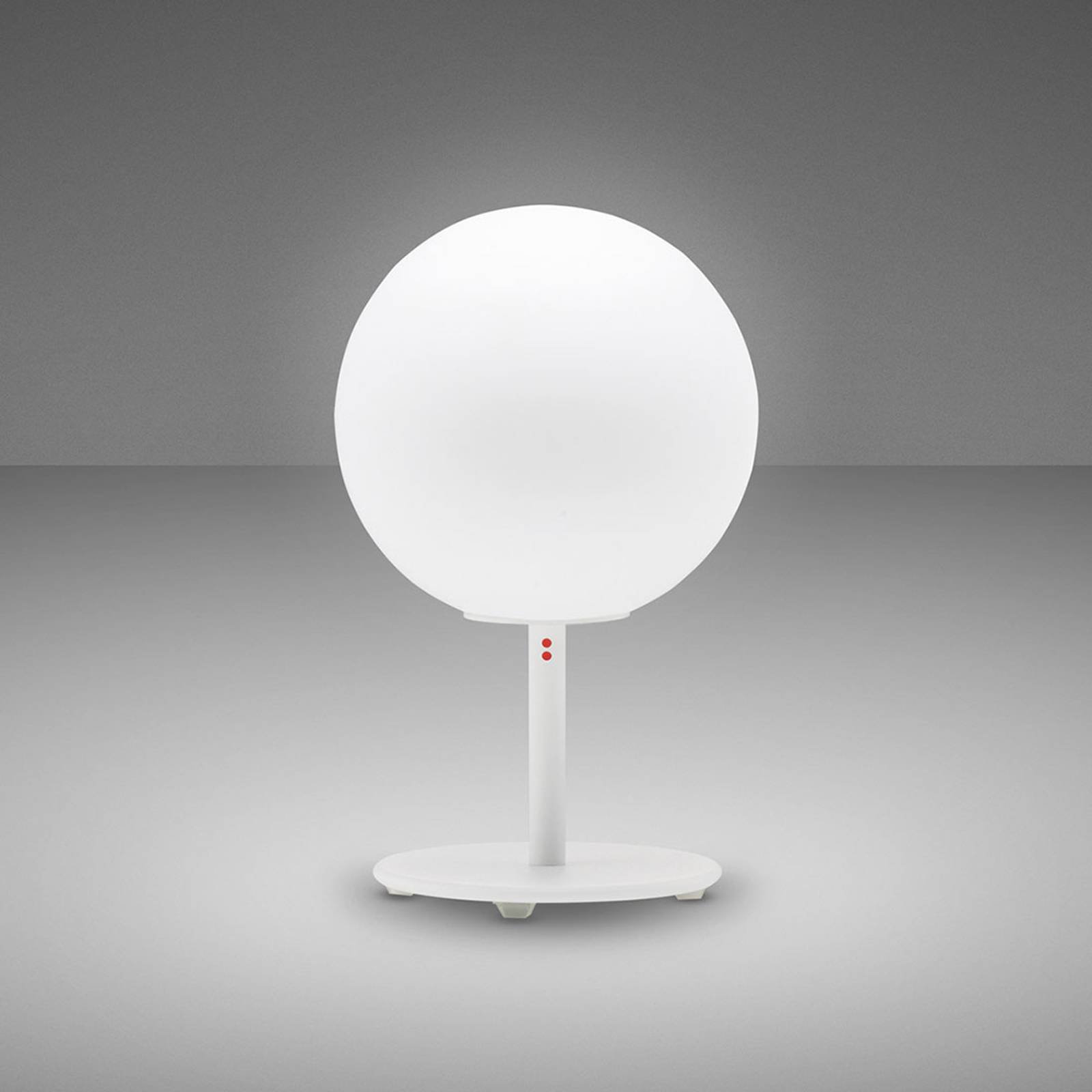 Fabbian Lumi Sfera bordlampe, stående, Ø 14 cm