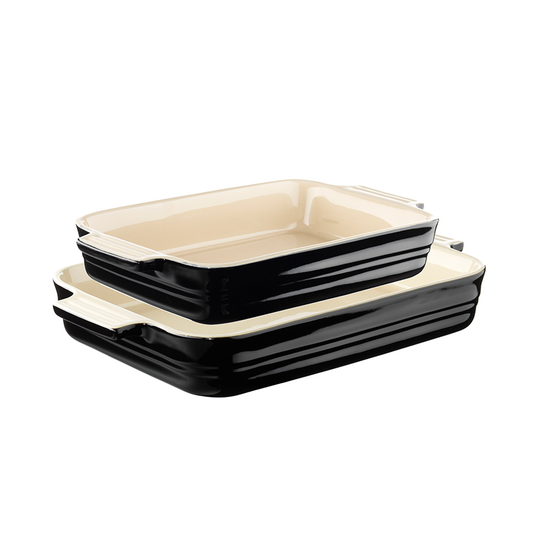 Le Creuset Rektangulært Fatsett 25cm 32cm Sort