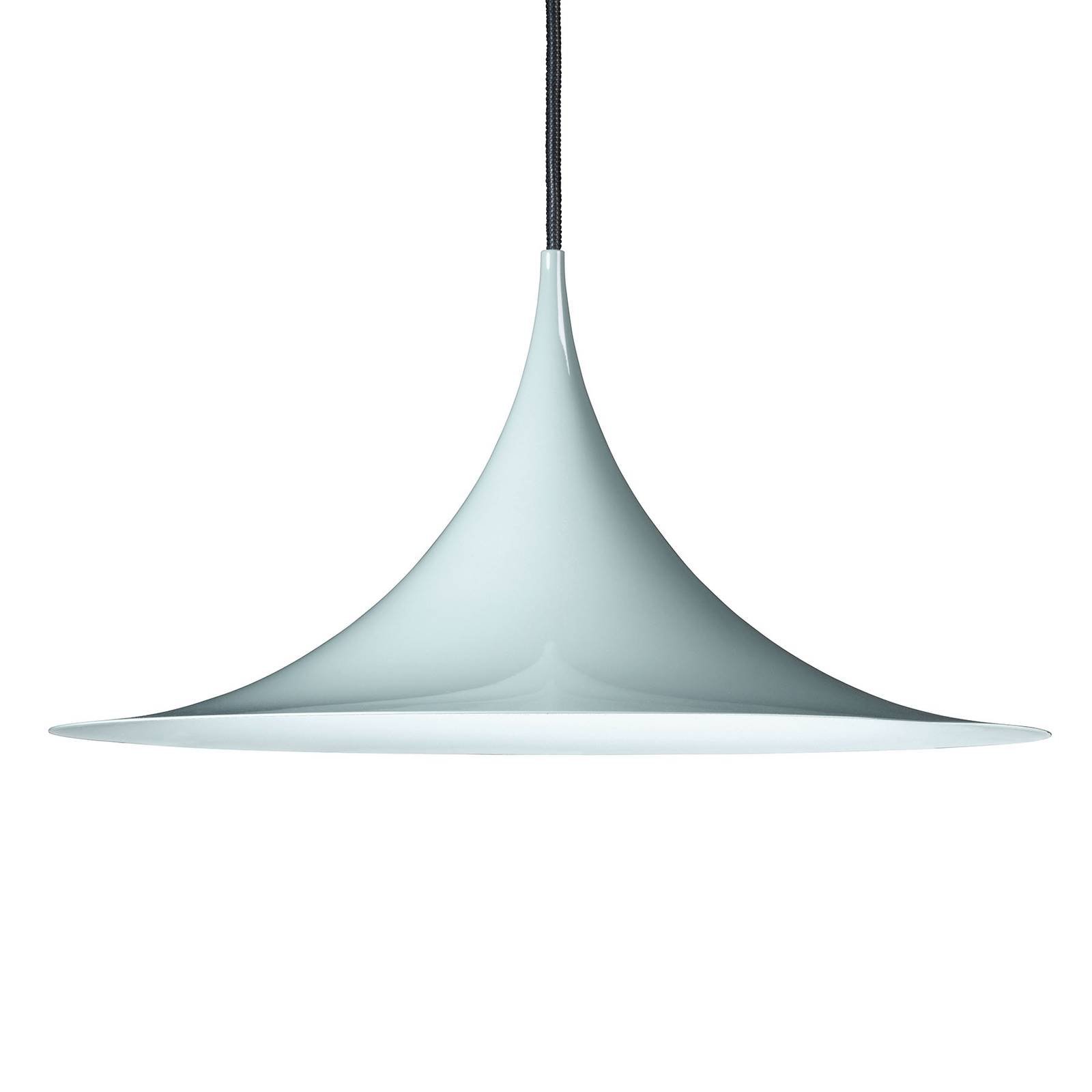 GUBI Semi hengelampe, Ø 47 cm, blank blå