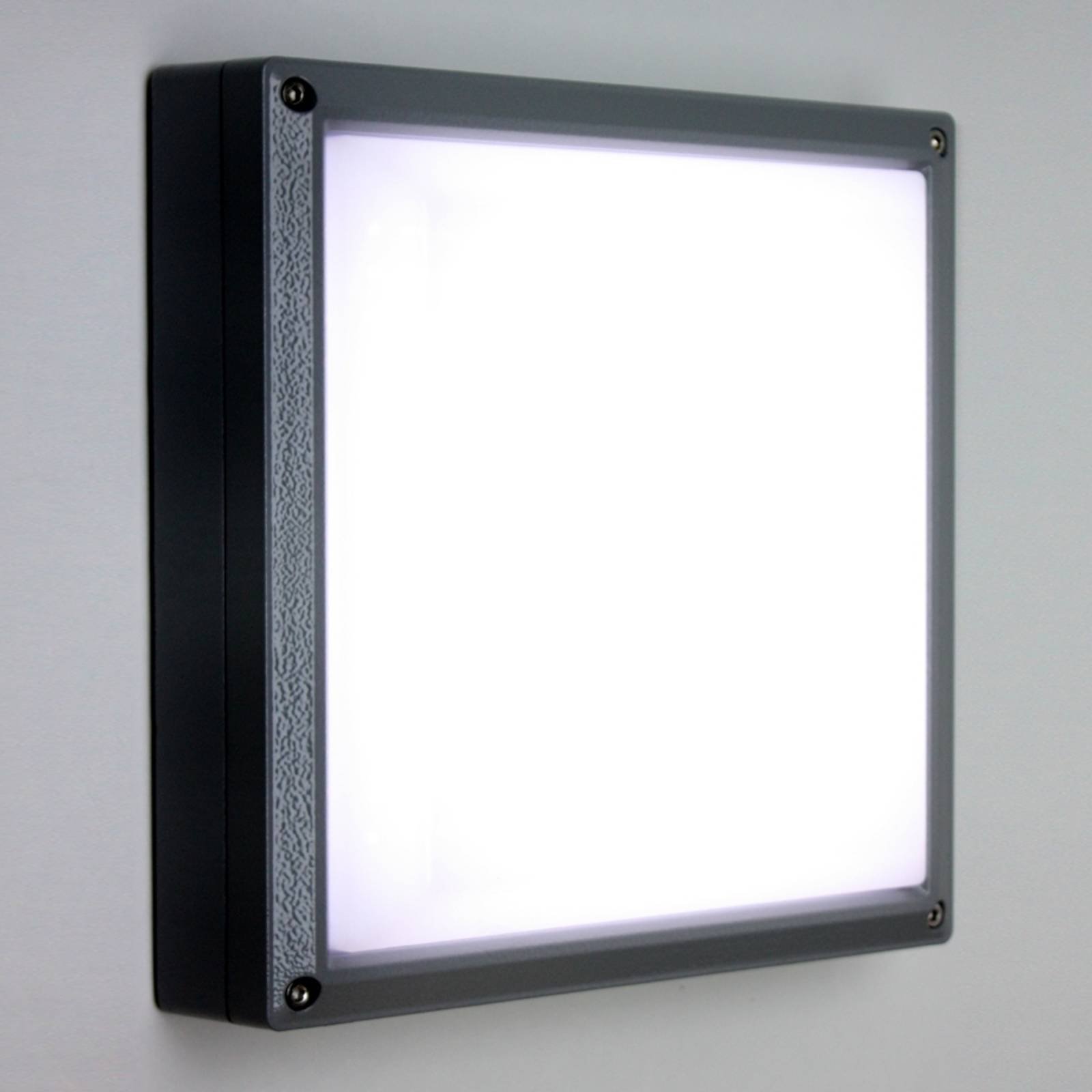SUN 11 LED-vegglampe i antrasitt med 13 W og 4 K