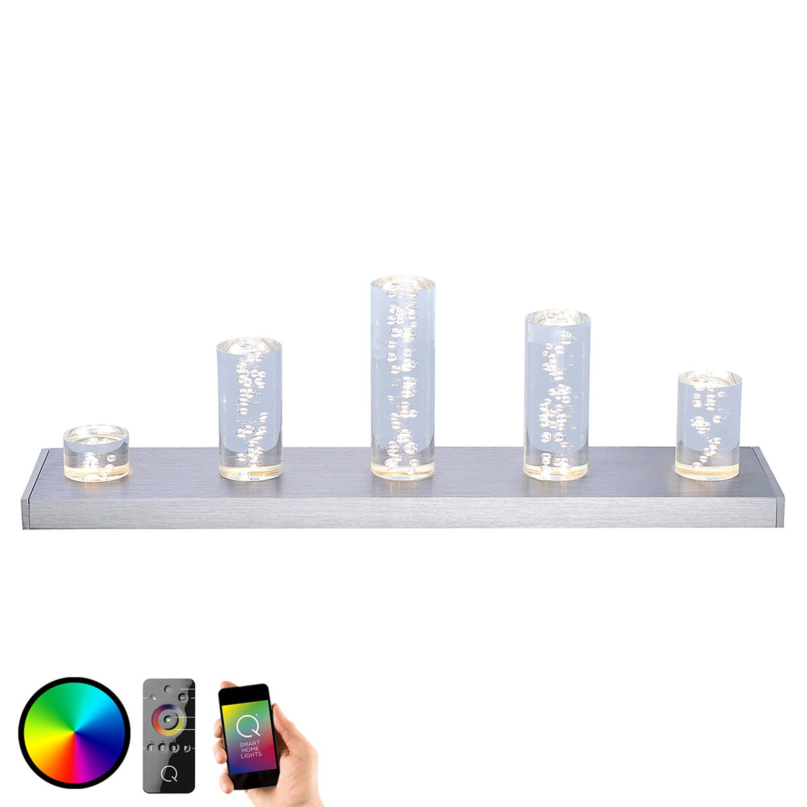 Med fargeveksling - LED-bordlampe Skyline