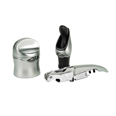 Zippity Wine Tool Kit – Sølv