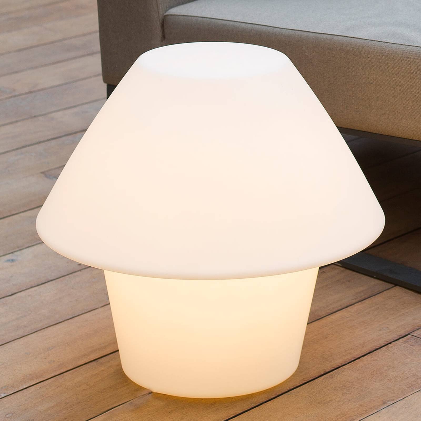 Komplett lysende dekorlampe for utebruk Versus