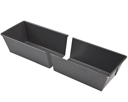 Profi Brødform Justerbar 20-35cm Stål, Antracitgrå