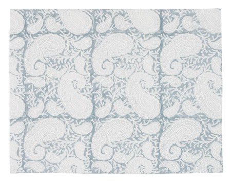 Tablett Big Paisley 2stk - Cashmere Blue