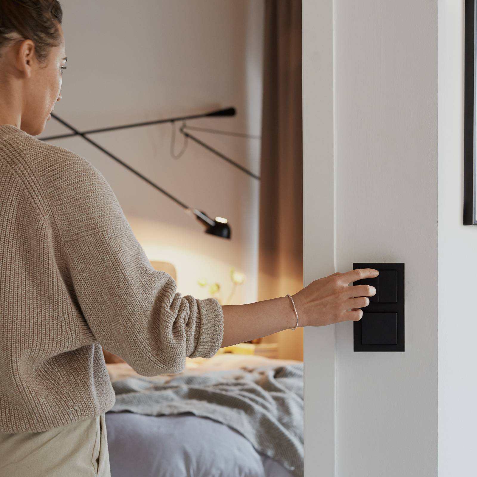 Senic Smart Switch for Philips Hue, 3er, antrasitt