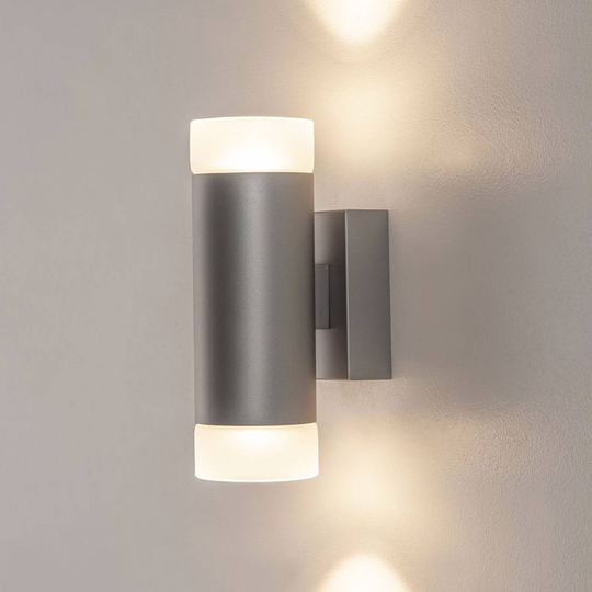 SLV Astina vegglampe opp/ned, grå