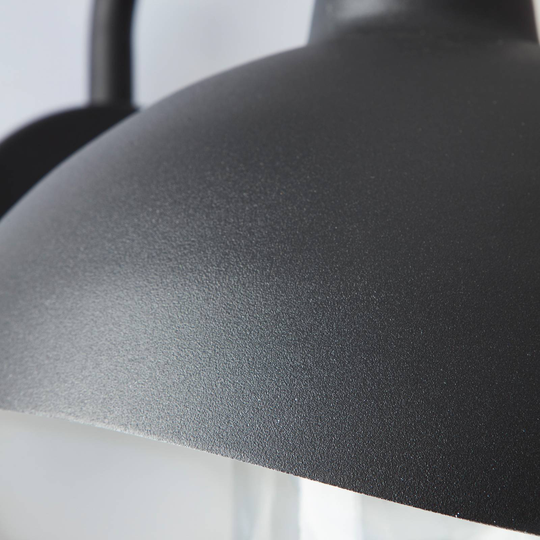 Rancio utendørs vegglampe, hengende, svart