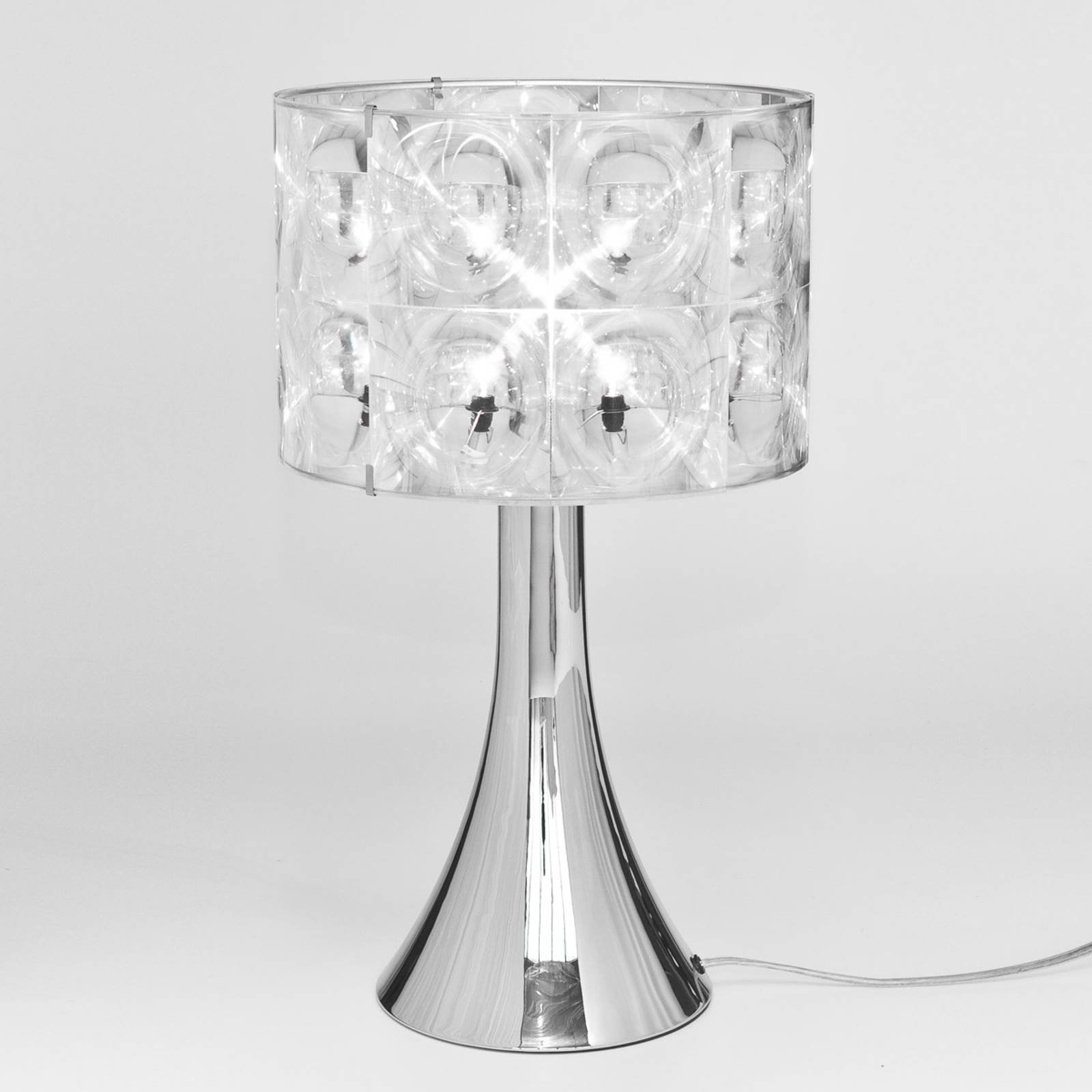 Innermost Lighthouse - designer-bordlampe, krom
