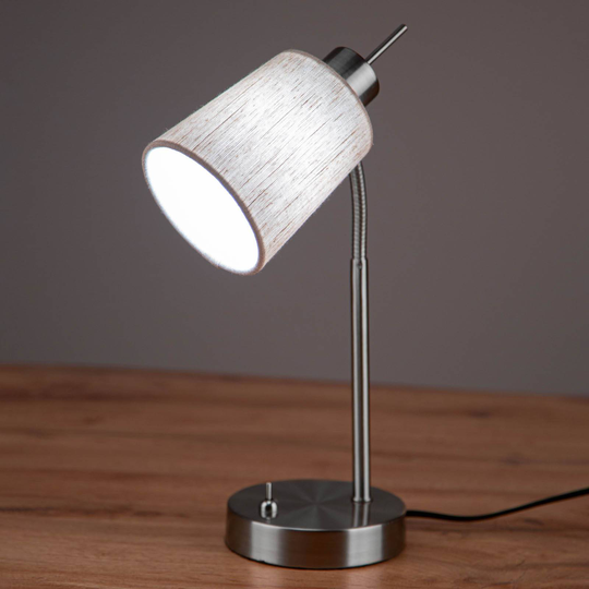 Lee bordlampe med fleksibel arm