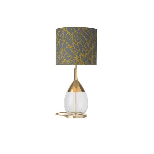 EBB & FLOW Lute bordlampe Branches grey/ochre