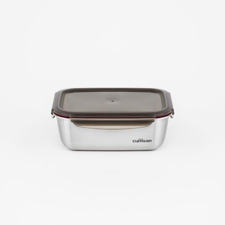 Flora Rund Mikrosikkert Rustfritt Stål 2800 ml