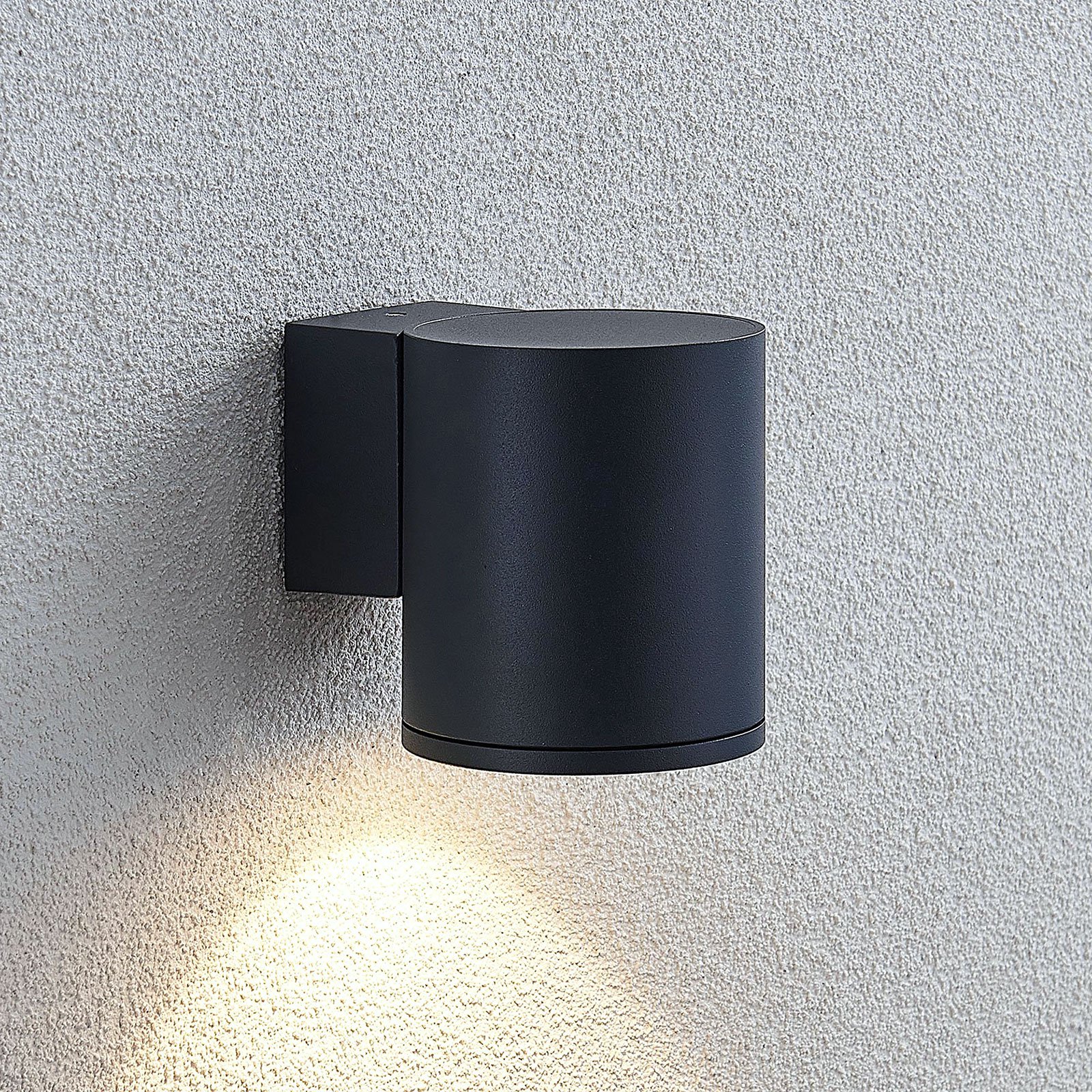 Utendørs LED-vegglampe Visavia, 1 lyskilde
