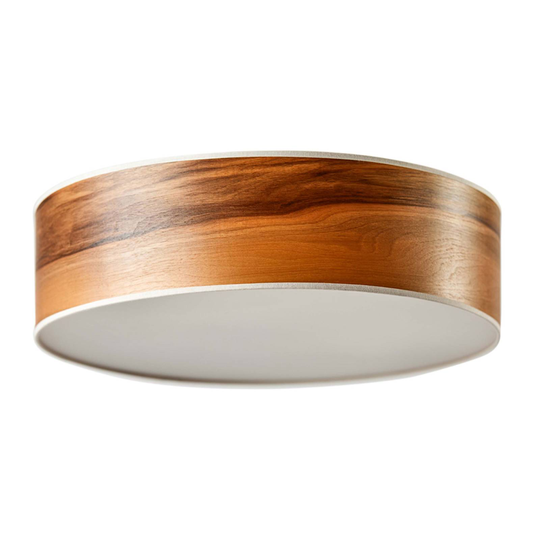 LeuchtNatur Discus taklampe 35cm valnøtt europ