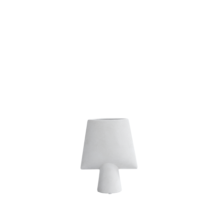 Sphere vase Square Mini, Bone White