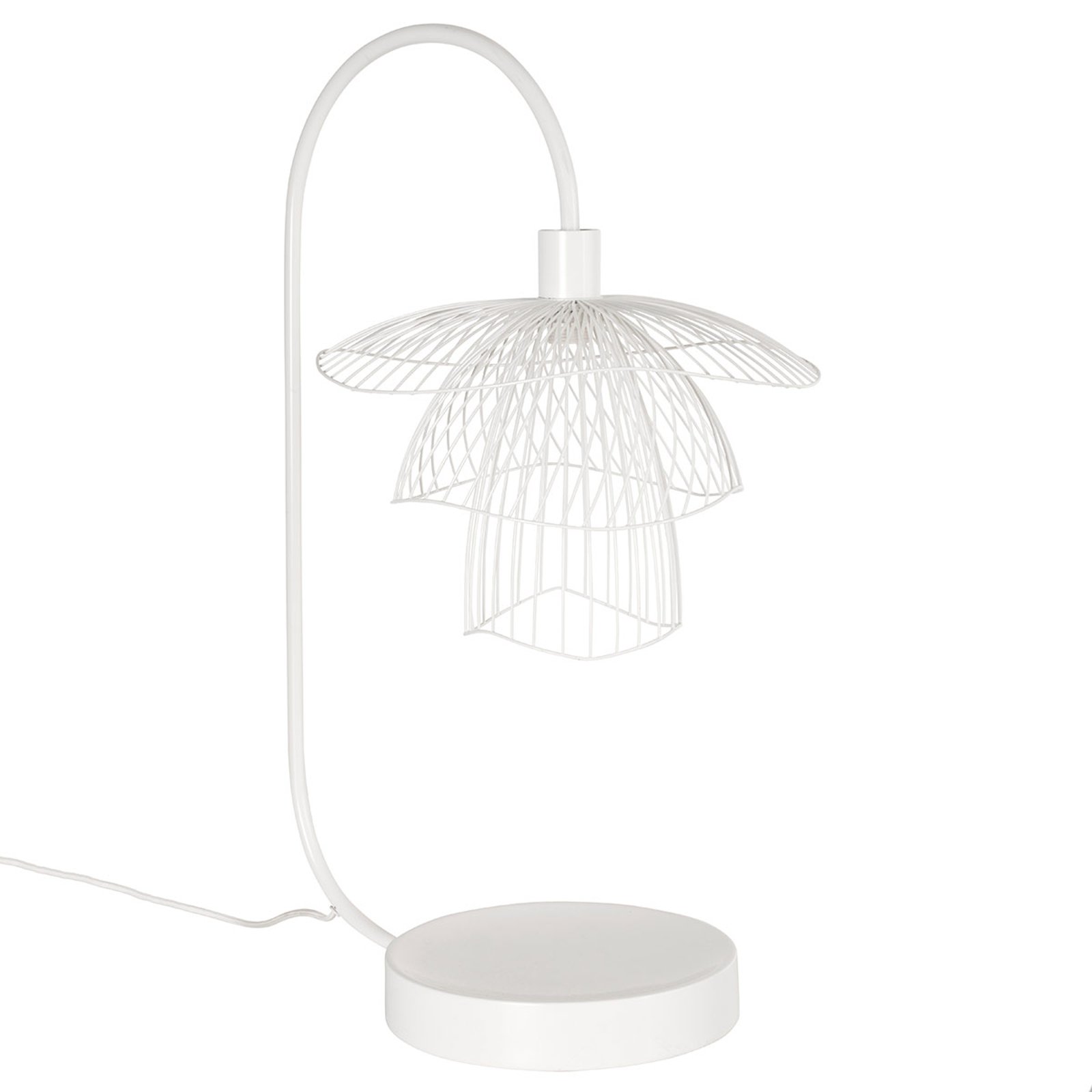Forestier Papillon XS bordlampe, hvit