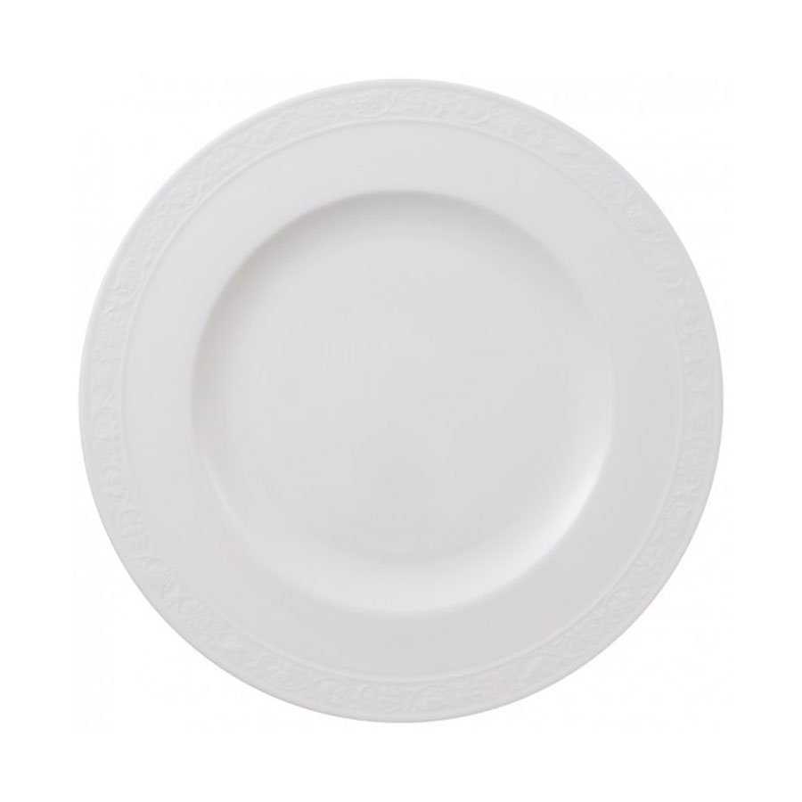 Villeroy & Boch White Pearl Tallekern 27cm Flat