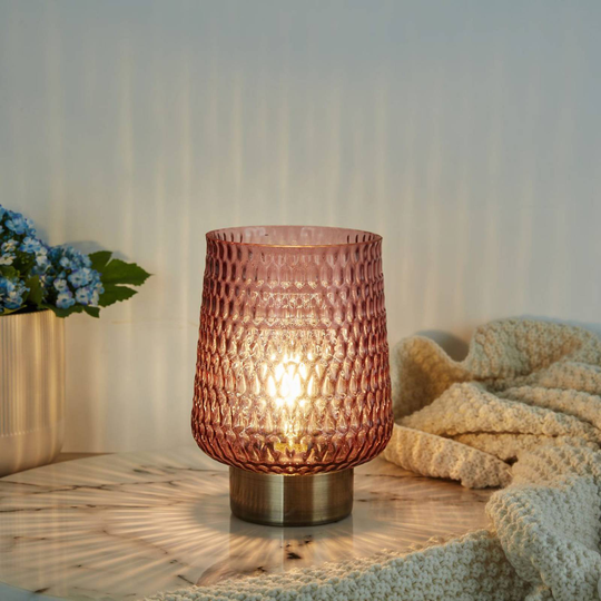 Pauleen Rose Glamour LED-bordlampe, batteri