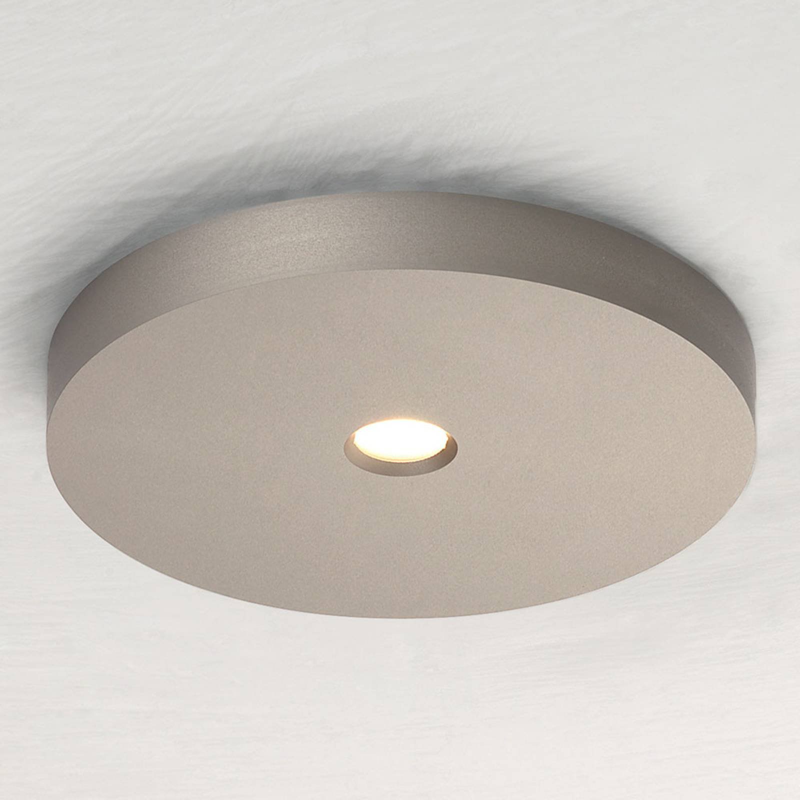 Bopp Close LED-takspot, taupe