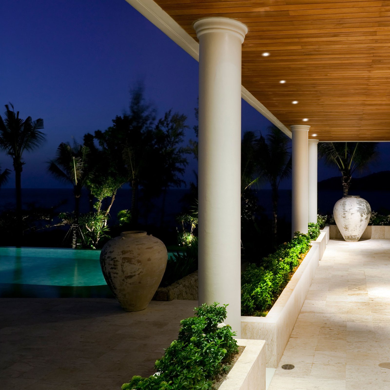 Guincho hvit innbygget taklampe med LED 12°