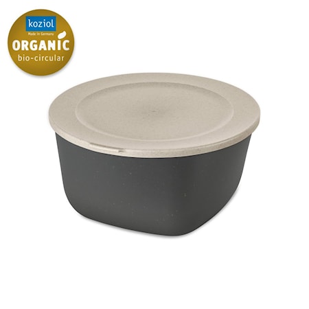 Connect bolle m/lokk 4l, mørkegrå/beige