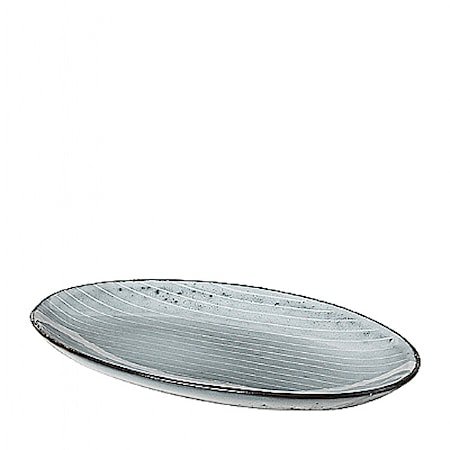 Fat Oval S Nordic Sea Steingods, W13,6X22 CM