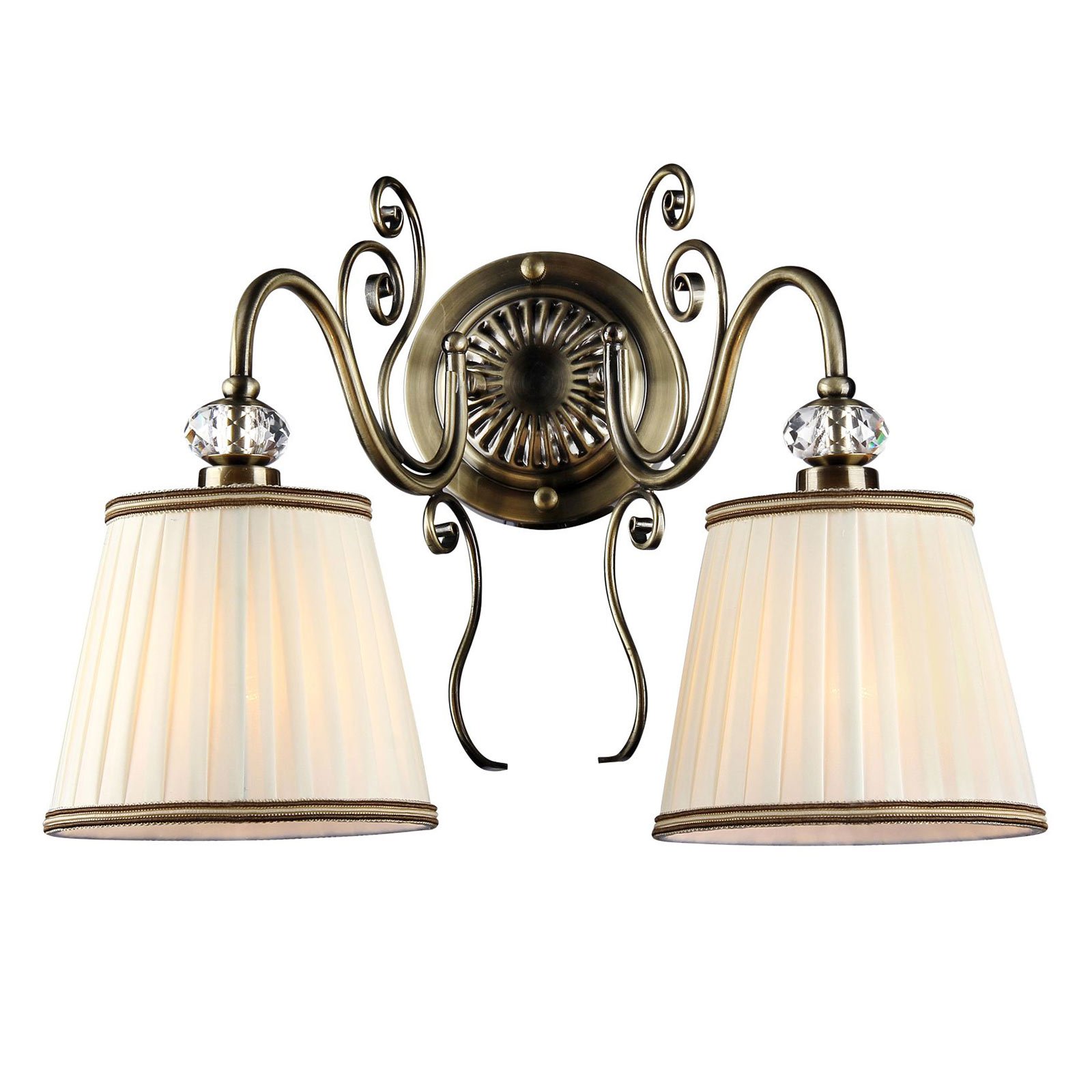 Vintage vegglampe, 2 lyskilder