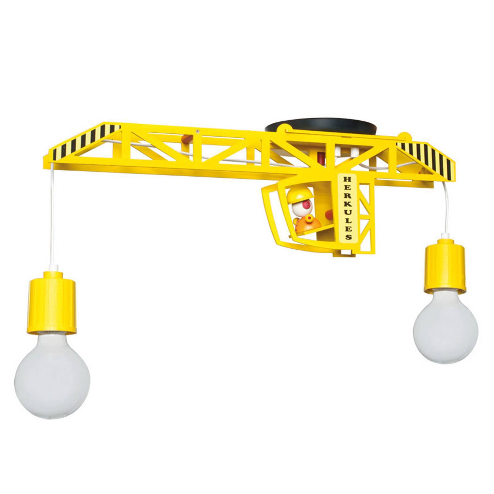 Kranformet taklampe Bodo