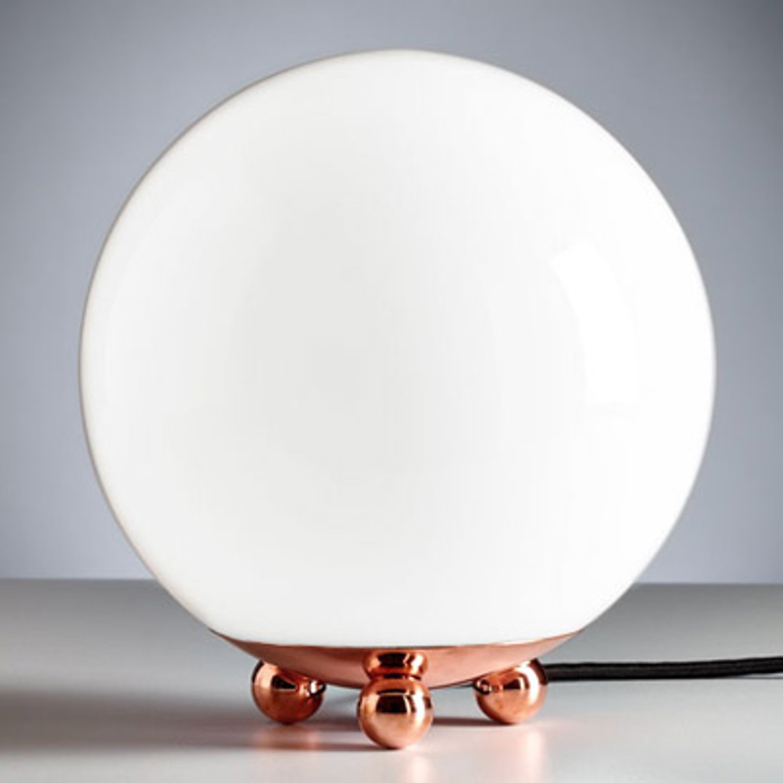 Bordlampe i Art Décostil fra Frankrike kobber