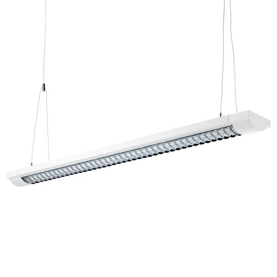 Armaturlampe med to lys og en lengde på 155 cm