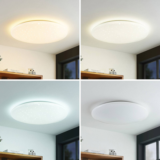 Lindby Wedja LED-taklampe, Ø 75 cm