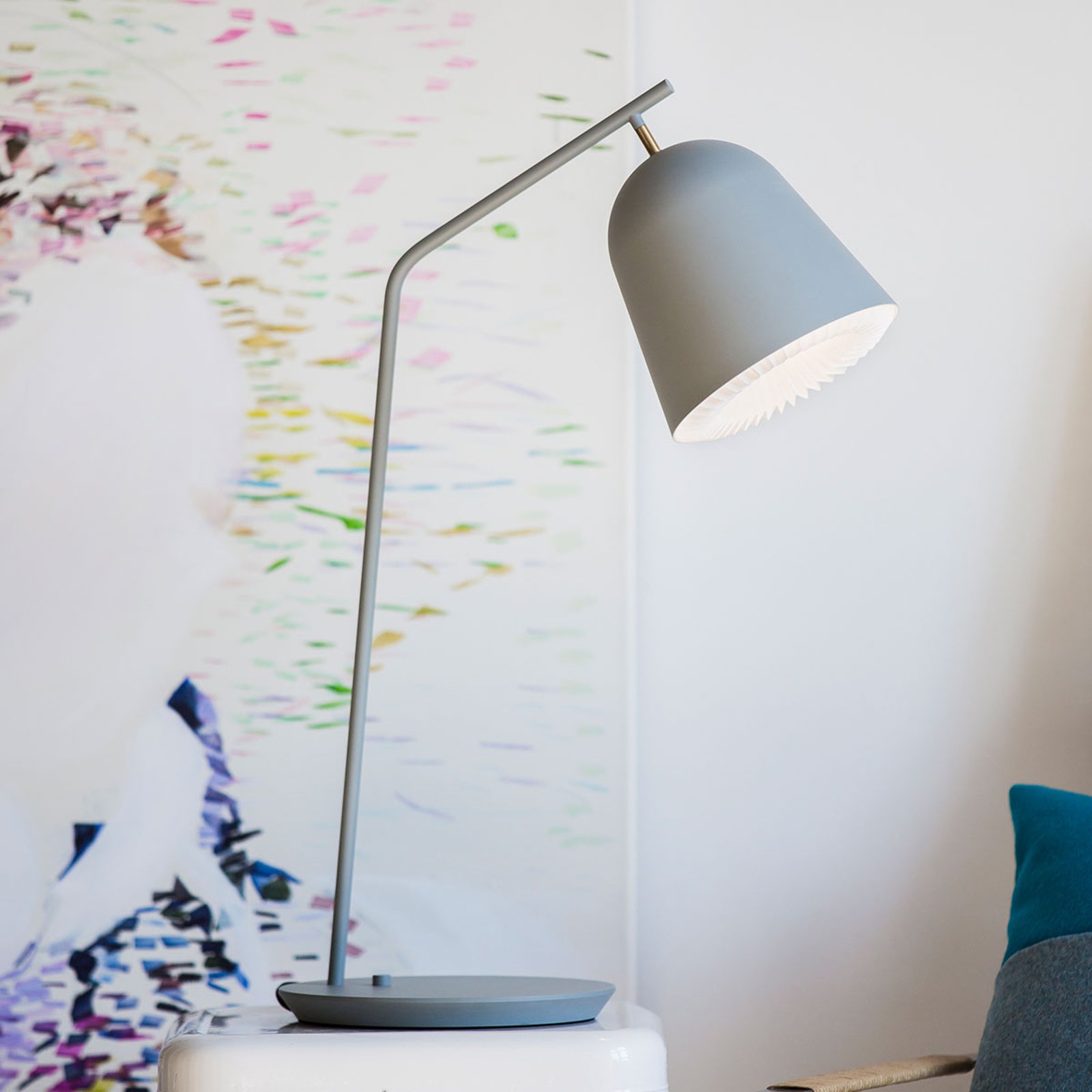 LE KLINT Caché - designer-bordlampe i grått