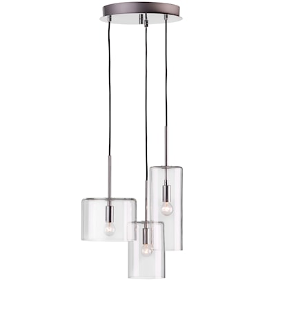 Rockford Taklampe Krom