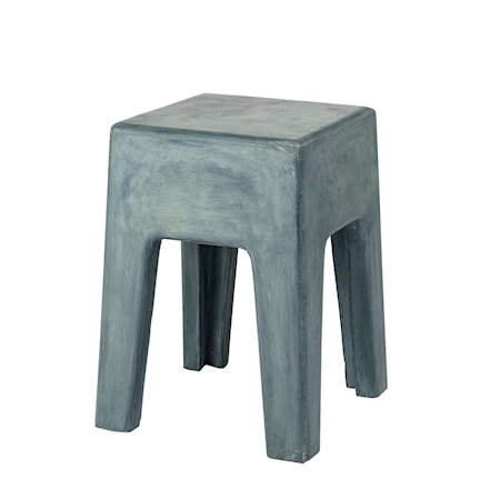 Ravi Fotskammel Grønn Betong 33x46cm