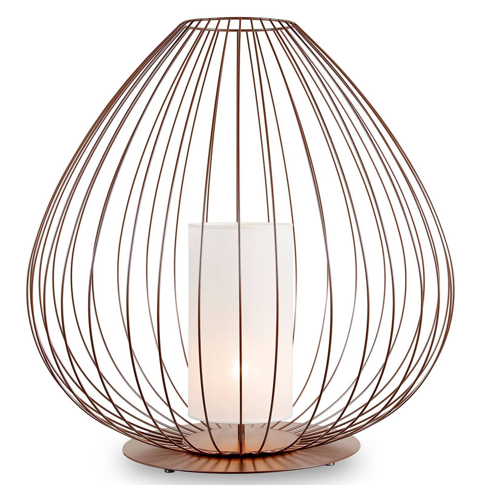 Karman Cell - gulvlampe med bur, Ø84 cm, bronse