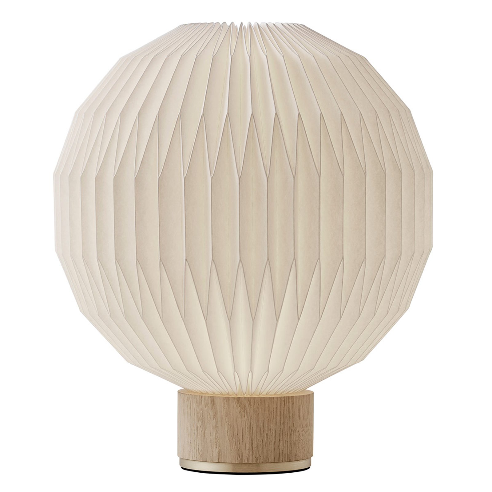 LE KLINT 375 bordlampe, papirskjerm 38 cm
