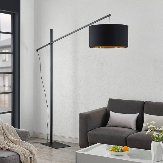 Arcchio Mossa gulvlampe, svart