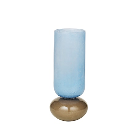Dorit Vase 28 cm Serenity Light Blue/Taupe