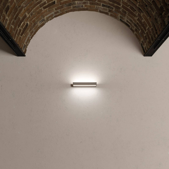 LED vegglampe Viva, corten, 50 cm