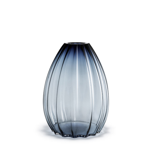 Holmegaard 2 Lips Crosses Vase 45cm Blå