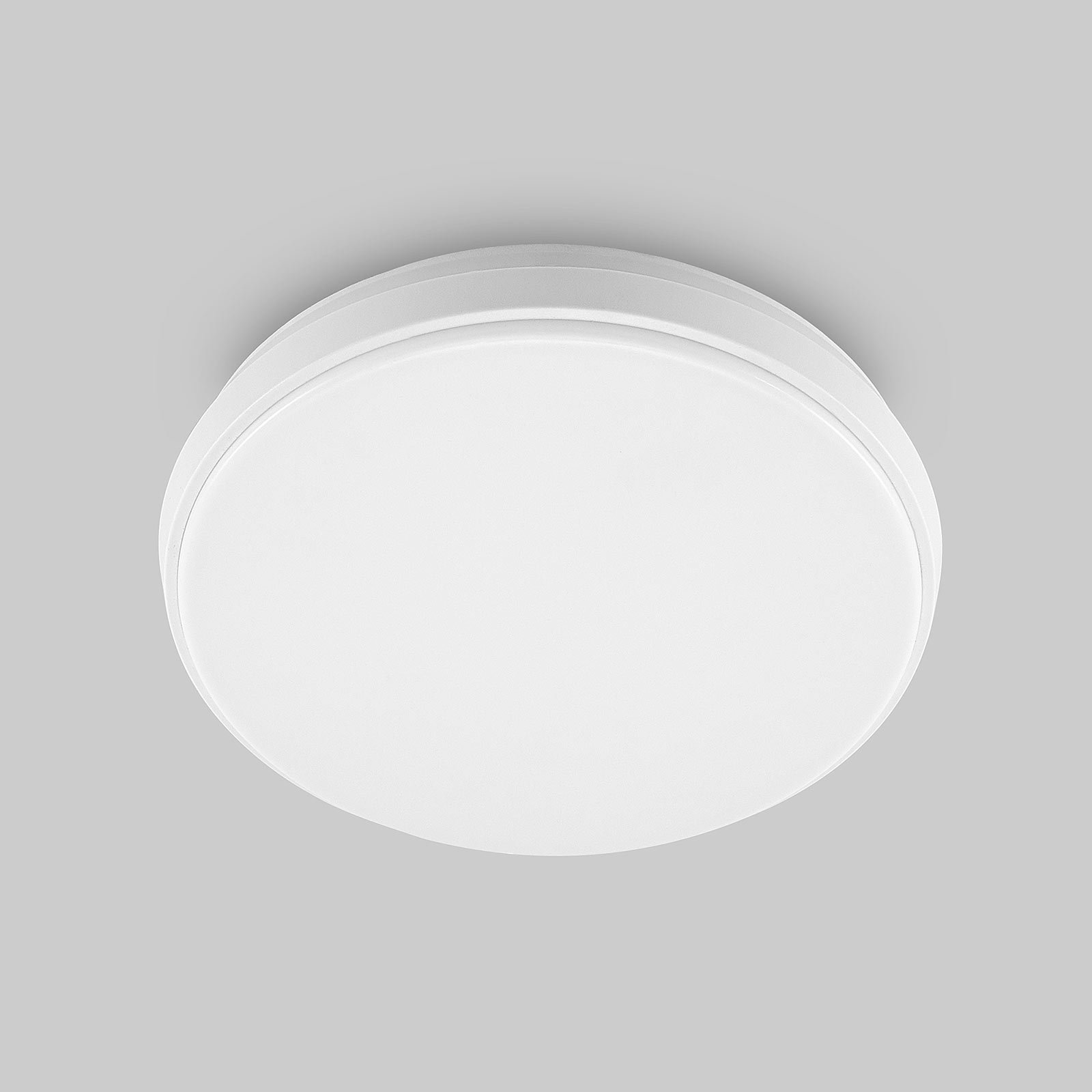 Arcchio Brady LED-taklampe, hvit, rund, 25 cm